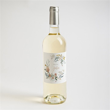 Flaschenetikett Taufe sanfte poesie - vue 2