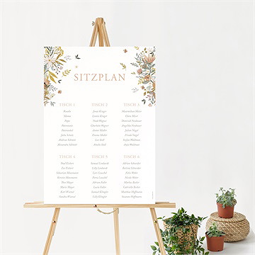 Sitzplan Taufe Freude Pur - vue 2