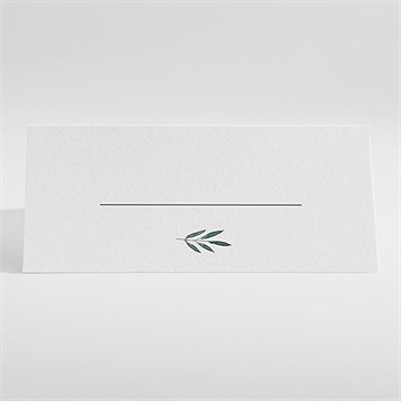 Tischkarte Taufe pflanzenschmuck - vue 2