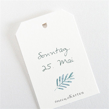 Geschenkanhänger Kommunion Heiliges Aquarell - vue 3