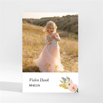 Dankeskarte Kommunion Symbole und glaube