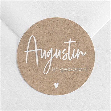 Sticker Geburt moderne piktogramme