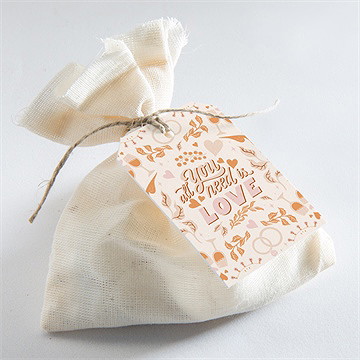 Geschenkanhänger Hochzeit Hippie - vue 2