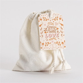 Geschenkbeutel Hochzeit hippie