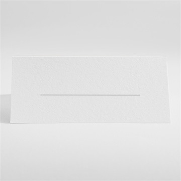 Tischkarte Taufe taube und blumenkranz - Vue 2