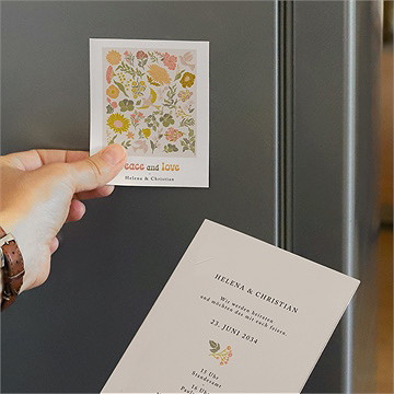 Hochzeitseinladung peace and love - duo - vue 3