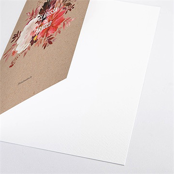 Kirchenheft Hochzeit floral - vue 2