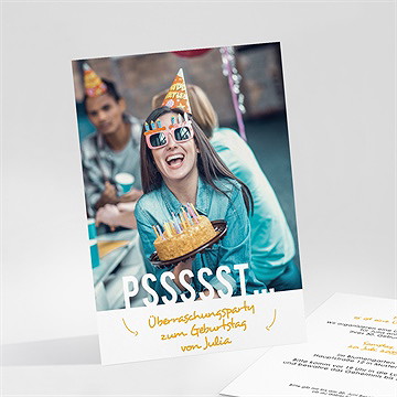 Geburtstagseinladung Überraschung