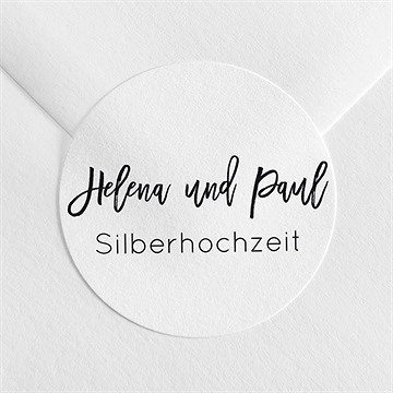 Aufkleber Hochzeitsjubiläum Family-Stories