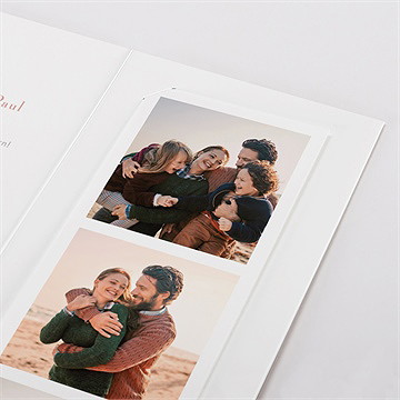 Hochzeitseinladung zartes oval - vue 5