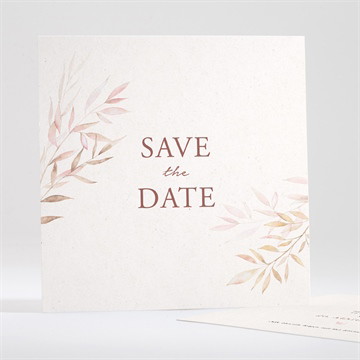 Save the Date Karte Böhmische poesie