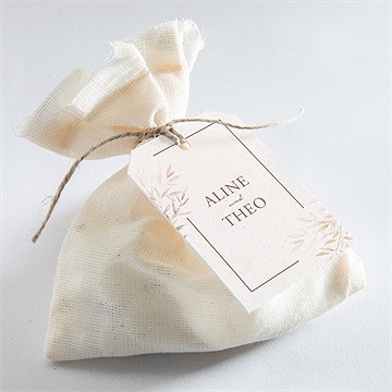 Geschenkanhänger Hochzeit Böhmische Poesie - vue 2