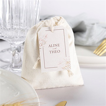 Geschenkbeutel Hochzeit böhmische poesie - vue 3