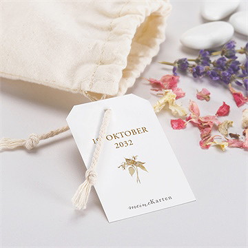 Geschenkbeutel Hochzeit herbstliche zartheit - vue 2