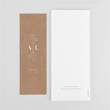 Dankeskarte Hochzeit landluft  - fotostreifen - vue 3