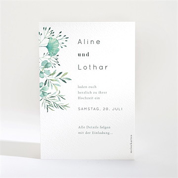 Save the Date Karte landluft - vue 2