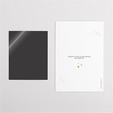 Geburtstagseinladung Glitzer - vue 5