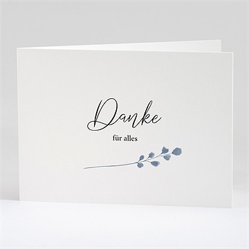 Trauerdanksagung Gegenwart & Erinnerung-Klappk.