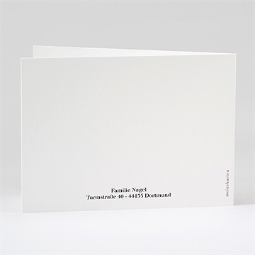 Trauerdanksagung Erinnerungsstück - Klappkarte - vue 3