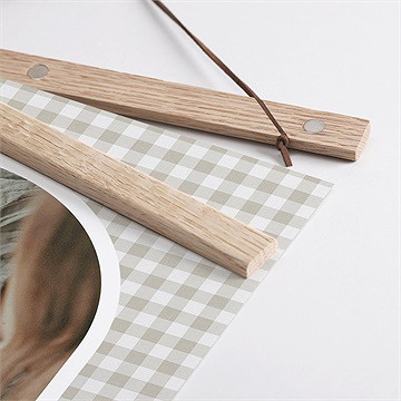 Geburtsposter Karomuster - vue 4