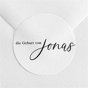 Sticker Geburt moderne zärtlichkeit