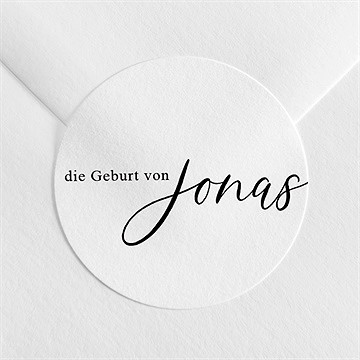 Sticker Geburt moderne zärtlichkeit