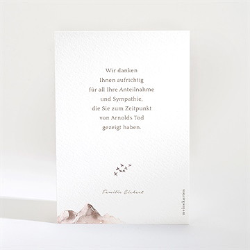 Trauerdanksagung dämmerung - vue 2