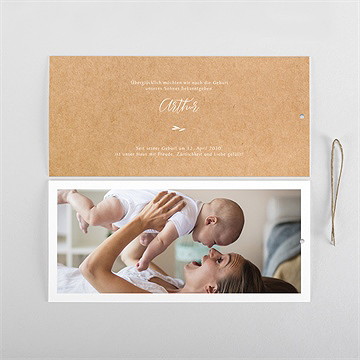 Geburtskarte symmetrie - etui - vue 4