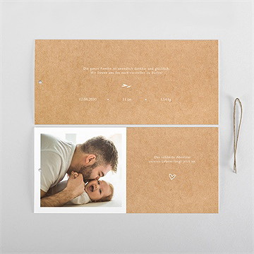 Geburtskarte symmetrie - etui - vue 5