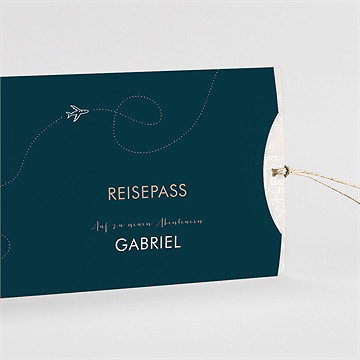 Geburtskarte mein erster reisepass