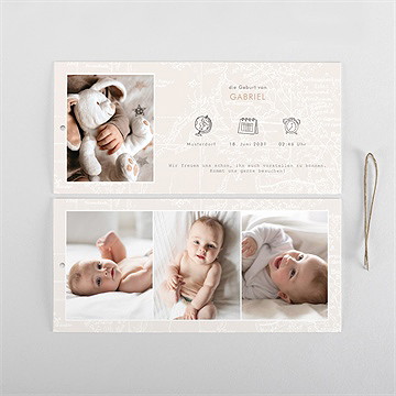 Geburtskarte mein erster reisepass - vue 5