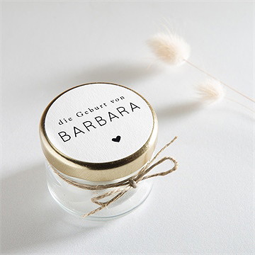 Sticker Geburt unsere große freude - vue 2