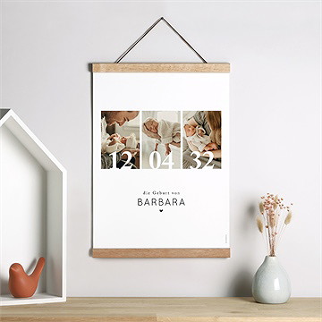 Geburtsposter Unsere Große Freude - vue 2