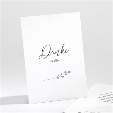 Trauerdanksagung Gegenwart & erinnerung