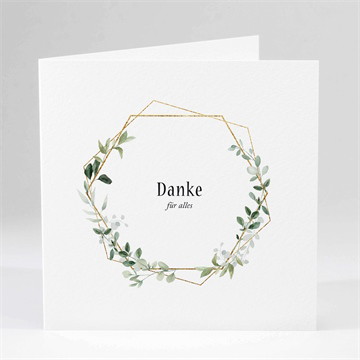 Klappkarte - Quadrat