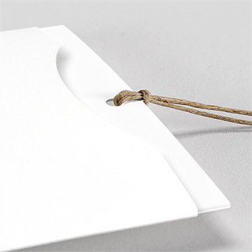 Geburtskarte blanco - 21x10cm (n85142) - vue 2