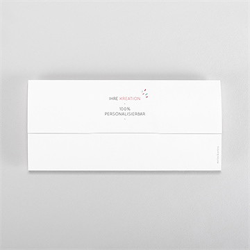 Geburtskarte blanco - 21x10cm (n85142) - vue 6