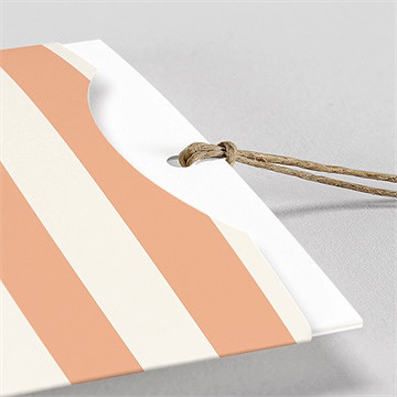 Geburtskarte streifen - etui - vue 2