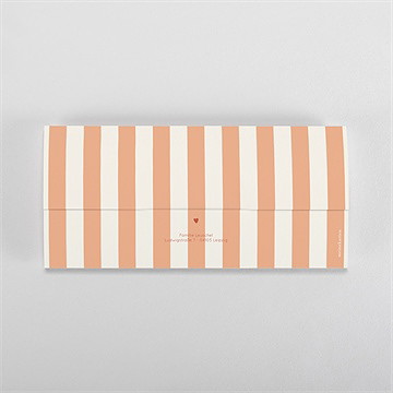 Geburtskarte streifen - etui - vue 6