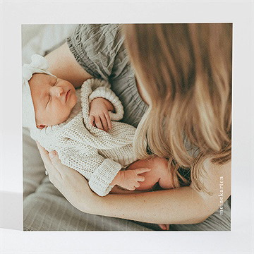 Dankeskarte Geburt streifen - vue 2