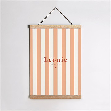 Geburtsposter Streifen