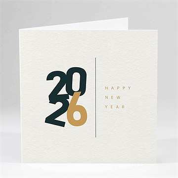 Weihnachtskarte moderner jahresbeginn