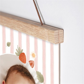 Geburtsposter Fruchtige Erdbeeren - vue 3