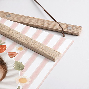 Geburtsposter Fruchtige Erdbeeren - vue 4