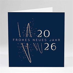 Weihnachtskarte grafische linien