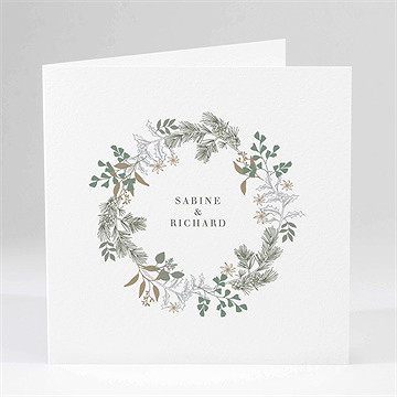 Hochzeitseinladung es weihnachtet!