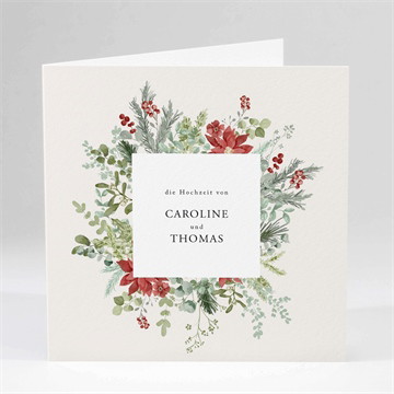 Hochzeitseinladung blumengarten