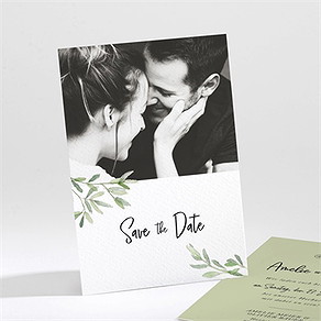 Save the Date Karte olivenbaum