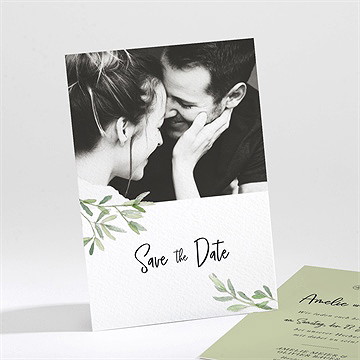 Save the Date Karte olivenbaum