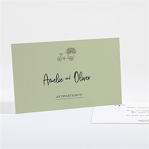 Antwortkarte Hochzeit olivenbaum